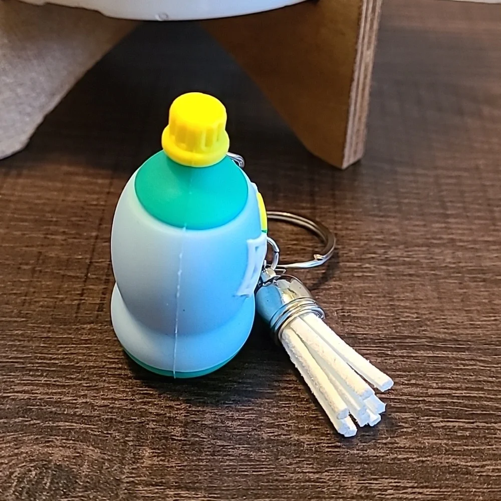 Sprite Soda Pop Bottle Keychain‎ with Tassel Novelty Collectible
